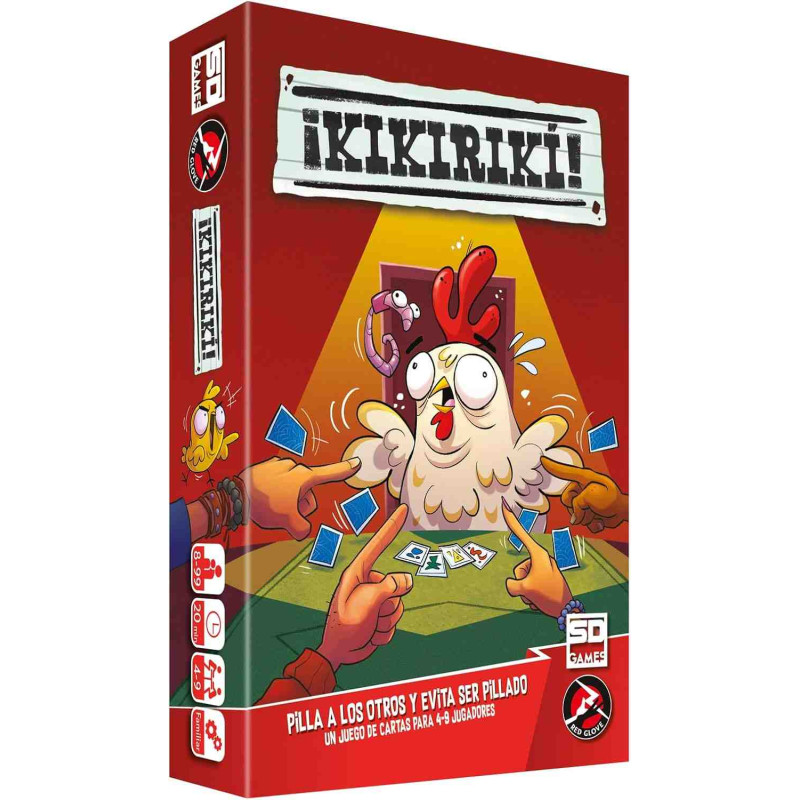 KIKIRIKI  Juego de cartas  de miradas,telepatuia, y....SDGames